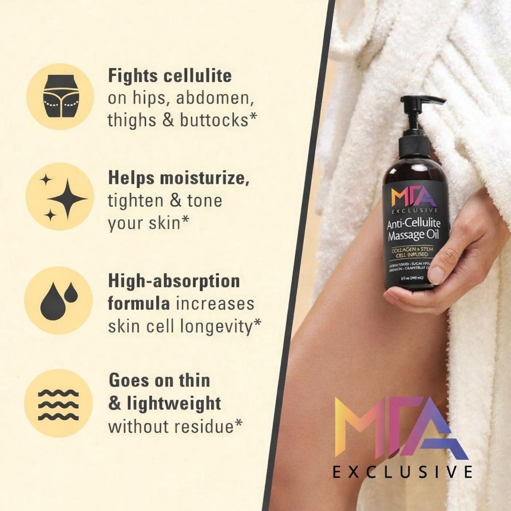 MTA Exclusive Anti-Cellulite Massage oil